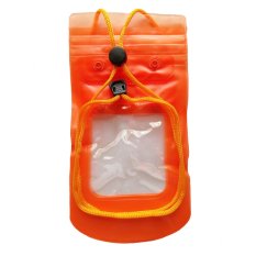 Fio-Online - Kantong HP Waterproof Universal - Tahan Air - Orange