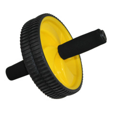 Fitness Double Wheel Roller Abdominal Exercise AB / Alat Fitness Roda Perut
