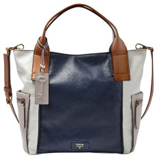 Fossil Emerson Satchel ZB6726403 Blue Multi