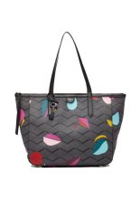 Fossil Sydney Shopper Floral Greymulti ZB6673 - Abu-abu