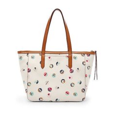 Fossil Sydney Shopper - White Multi, ZB 5491189