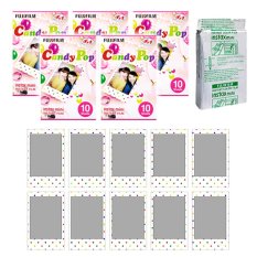 Fujifilm Instax Mini Candy Pop Instant 50 Film for Fuji 7s 8 25 50s 70 90 / Polaroid 300 Instant Camera / Share SP-1 Printer - INTL