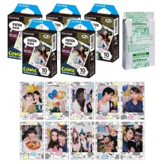 Fujifilm Instax Mini Comic Instant 50 Film for Fuji 7s 8 25 50s 70 90 / Polaroid 300 Instant Camera / Share SP-1 Printer (Intl)