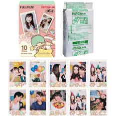 Fujifilm Instax Mini Little Twin Star Instant 10 Film for Fuji 7s 8 25 50s 70 90 / Polaroid 300 Instant Camera / Share SP-1 Printer - INTL