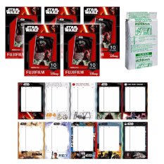 Fujifilm Instax Mini Star Wars Instant 50 Film for Fuji 7s 8 25 50s 70 90 / Polaroid 300 Instant Camera / Share SP-1 Printer - Intl