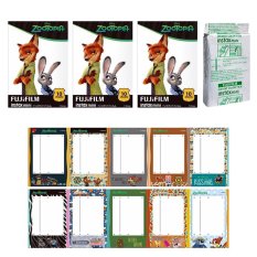 Fujifilm Instax Mini ZooTopia Instant 30 Film for Fuji 7s 8 25 50s 70 90 / Polaroid 300 Instant Camera / Share SP-1 Printer - Intl