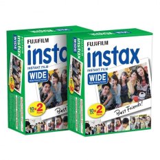 Fujifilm Instax Wide White Edge Instant 40 Film for Fuji Wide 210, 300 Instant Camera (Intl)