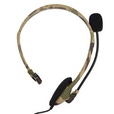 Gaming Headset Headphone Camouflage with two Microphone mic for Xbox 360 Xbox360 (Intl)