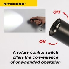 Genuine NITECORE T2s Flashlight LED CREE XP-E R2 50 Lumens 200cd 28m Handheld Searchlight For Outdoor Camping, Search Thindom (Intl)