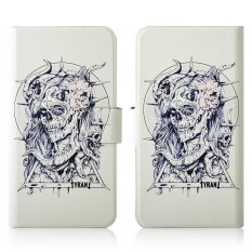 Girl Flower Skull PU Leather New Flip Case Cover For LG Optimus L9 P760 P765