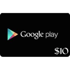 GOOGLE PLAY VOUCHER $10
