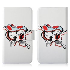 Hat Blood Skull PU Leather New Flip Case Cover For LG Optimus L9 P760 P765