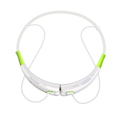 HBS-740 Wireless Stereo Bluetooth 4.0 Headset Universal Vibration Neckband Style Headset Earphone Headphone For Iphone,Nokia,HTC,Samsung, LG,iPad,Other Bluetooth Devices,Green - Intl