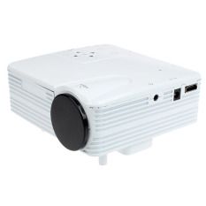 HD 1080P Home Cinema Theater LED LCD Projector PC AV TV VGA USB HDMI White