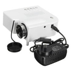 HD 1080P Mini Portable Home Cinema Theater Projector (White) - Intl