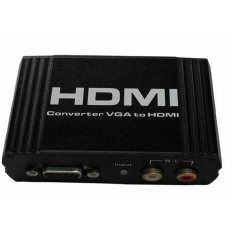 HDMI Converter VGA To HDMI With Audio - Hitam