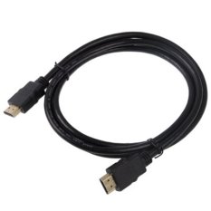HDMI High Speed HDMI to HDMI Cable OD7.3mm Gold Plated 4K - 1,5 meter - Hitam