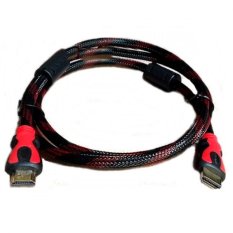 HDMI Kabel 1.5m HDMI-HDMI - Merah-Hitam