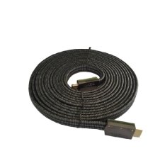 HDMI-Kabel HDMI Flat Cotton Net 5M - Black