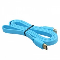 HDMI Kabel HDMI Flat Male - Male 3M - Biru