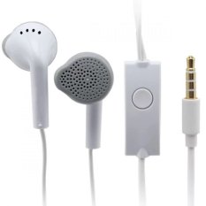 Headphone & Headset Handfree Earphone Stereo with Mic for Universal Smartphone & Tablet - Putih