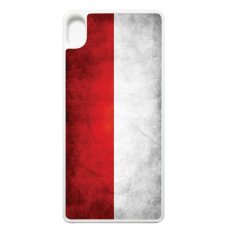 Heavencase Casing Sony Xperia Xa Or Xa Dual Softcase Bumper Motif Bendera Indonesia - Putih