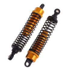 HKS 2 Pieces Aluminum Shock Absorber for RC 1/10 Off-road Racing Car Himoto (Golden) - Intl