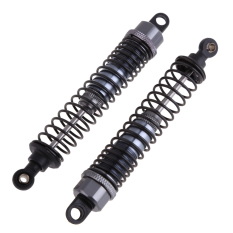 HKS 2pcs Aluminum Grey Shock Absorber for RC 1/10 Bigfoot Car Truck fits HSP(INTL)