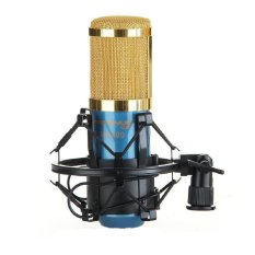 Hot Sale Dynamic Condenser Wired Microphone Mic Sound Studio for Recording Kit KTV Karaoke with Shock Mount - Intl