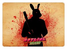 Hotline Miami Mouse Pad Cool Gaming Mousepad HD Pattern Gamer Mouse Mat Pad Game Computer Desk Padmouse Keyboard Large Play Mats (Intl)