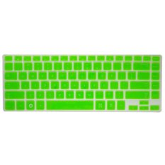HRH Keyboard Skin Cover Film Protector For Samsung Q470 700Z4AH 530U4B 535U4C 700Z4A 900X4C 900X4D(Semi Green) - Intl