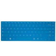 HRH Keyboard Skin Cover Film Protector For Samsung Q470 700Z4AH 530U4B 535U4C 700Z4A 900X4C 900X4D(Soild Blue)- Intl