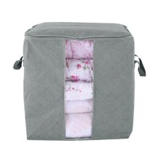 Igrosir Storage Bag Storage Box Tempat Penyimpanan Pakaian selimut bed cover - Abu