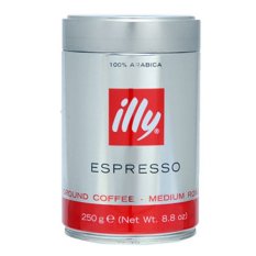 illy Coffee Ground Espresso - Kopi Bubuk - 250 Gr