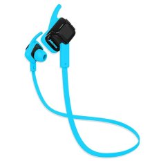 Jabees beating Bluetooth 4.1 In-ear Stereo Sport Headset with Microphone Support Handsfree Call Waterproof (Blue) - Intl