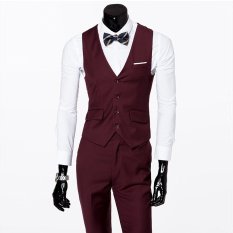 Jaket Kulit - Rompi Jas Pria Design Style - Violet