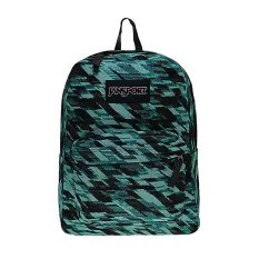 JanSport Superbreak Backpack - Aqua Dash Static JanSport Superbreak Backpack - Aqua Dash Static