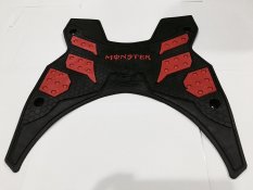 Jason Karpet Motor Monster Hitam Merah/Karpet Motor Matic Beat