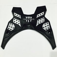 Jason Karpet Motor Monster Hitam Silver/Karpet Motor Matic Beat