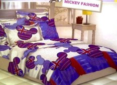 Jaxine Bed cover Katun Mickey Fashion