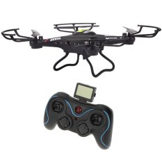 JJRC H8C 2.4GHz 6 Axis Gyro 4CH 4 Channel Remote Control RC Quad Copter Quadcopter Helicopter Air Craft Plane Airplane Model Black (Intl)