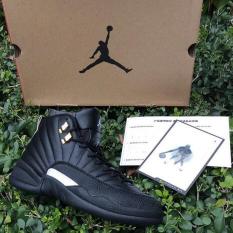 Jordans 12 Retro Shoes The Master For Men (Black) (Intl)