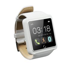 JTS Bluetooth 4.0 Pedometer Compass SMS Note Sleep Monitoring Smart Sports Watch for Samsung HTC Sony Nokia Andriod Smart Phones (White) - Intl