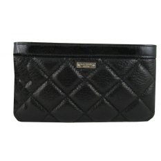 Kate Spade Gold Coast Zippered Chrissy Wallet Wristlet Black IFS00070595 (Intl)
