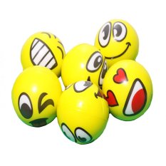 Kayla Org Mainan Bola Smile 6pcs