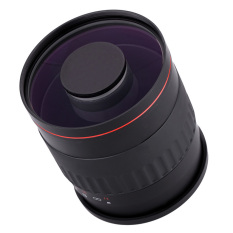 Kelda 500mm f/6.3 Telephoto Mirror Lens with T Mount for Canon EOS 1D Mark IV III II 5D 7D 60D Nikon DSLR Camera - Intl