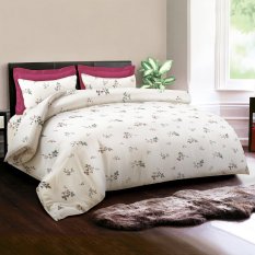 King Rabbit - Bed Cover & Set Seprei Sarung Bantal Motif Sicilia Mini - Abu