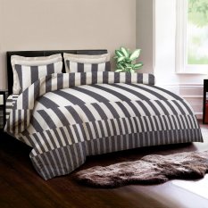 King Rabbit - Bed Cover Motif Piano - Hitam