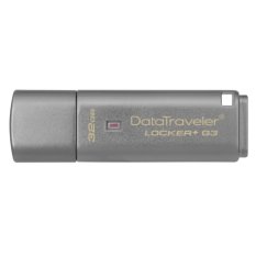 Kingston Digital 32GB Data Traveler Locker and USB 3.0 G3 with Automatic Data Security DTLPG3/32GB- Intl
