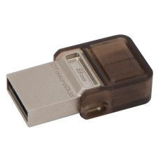 Kingston Digital 8GB Micro Duo Data Traveler USB OTG USB 2.0 Flash Drive (Intl)